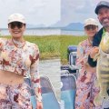  DIA DE PESCARIA DE MARAISA E FERNANDO MOCÓ NO LAGO DE BABAÇULANDIA