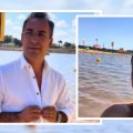 PREFEITO DE ARAGUAÍNA BANHA NA PRAINHA DA VIA LAGO