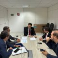DEPUTADO FEDERAL ALEXANDRE GUIMARÃES LEVA COMITIVA TOCANTINENSE PARA AUDIÊNCIA NA AGÊNCIA NACIONAL DE MINERAÇÃO