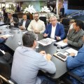 GOVERNADOR DO TOCANTINS RECEBE DIRETORIA DA ETG 