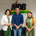 SOB A LIDERANÇA DE ALEXANDRE GUIMARÃES, O PARTIDO ANUNCIA ADRIANA AGUIAR NA PRESIDÊNCIA DO MDB MULHER E HÉRICA MORAES NA FUG-TO.