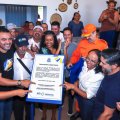 GOVERNADOR WANDERLEI BARBOSA ENTREGA PRIMEIRO PONTO DE INTERNET VIA SATÉLITE NA COMUNIDADE BARRA DA AROEIRA