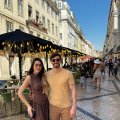 BEATRIZ MACHADO E CÁSSIO SIQUEIRA CELEBRAM ANIVERSÁRIO EM PORTUGAL