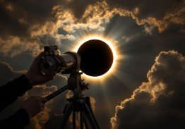 ECLIPSES, CHUVAS DE METEOROS E ALINHAMENTOS PLANETÁRIOS MARCAM O CÉU DE 2026
