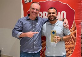 ARAGUAINENSE RICARDO BRAGA É ELEITO O MELHOR REPRESENTANTE DA URBANO ALIMENTOS NO BRASIL