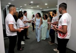 CONTRA O FEMINICÍDIO. EQUIPE DO 'POR TODAS AS MARIAS' MOBILIZA PARTICIPANTES EM FÓRUM NA CAPITAL