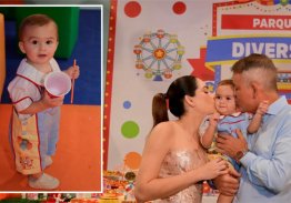 MAGIC DAY. O PRIMEIRO ANIVERSÁRIO DE JOÃO BESSA É CELEBRADO EM CLIMA DE PARQUE DE DIVERSÕES