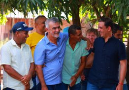 POR ONDE PASSAM, VICENTINHO E AMÉLIO ASSUMEM COMPROMISSO COM VEREADORES E LIDERANÇAS MUNICIPAIS