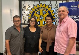 ROTARY CLUB DE ARAGUAÍNA-PIONEIRO EMPOSSA NOVA DIRETORIA E NOVOS ASSOCIADOS