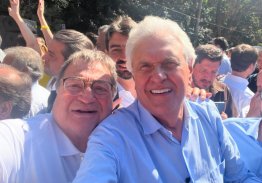 CÉSAR HALUM PARTICIPA DA CONVENÇÃO DO PSD EM SÃO PAULO E COORDENA CAMPANHA DE CAIADO NO TOCANTINS