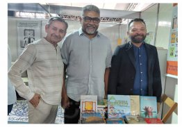 COM ZACARIAS MARTINS, JOSÉ BENILSON E ANDRÉ GOVEIA, TOCANTINS BEM REPRESENTADO NA 6ª BIENAL INTERNACIONAL DO LIVRO DE BRASÍLIA