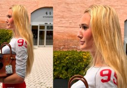 CELINA MARIANI VISITA FERRARI DURANTE INTERCÂMBIO NA ITÁLIA
