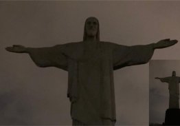 CRISTO REDENTOR APAGA AS LUZES PELA CONSCIENTIZAÇÃO SOBRE O RETINOBLASTOMA
