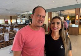 DEPUTADO ESTADUAL ELEITO PAULINHO DO BONIFÁCIO ALMOÇA EM BOAS COMPANHIAS
