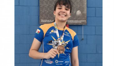 MEDALHISTA MUNDIAL MARYANA LIRA É BRONZE NOS JOGOS ESTUDANTINS EM PALMAS