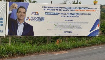 COM OUTDOORS ESPALHADOS NA REGIÃO ALEXANDRE GUIMARÃES DETALHA RECURSOS PARA ARAGUAÍNA