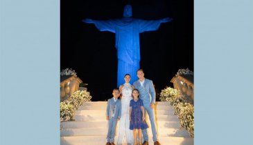 DEZ ANOS DEPOIS MELINDA USA VESTIDO DO CASAMENTO DOS PAIS, TATÁ E TELÓ