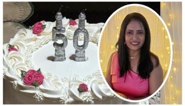 DELMA DIAS MARCANDO FOLHINHA DE IDADE NOVA