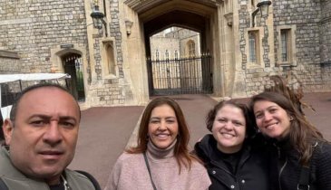 HÉLIDA DANTAS EM PASSEIO NA EUROPA