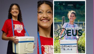 NAS ESTRADAS DE PINDORAMA COM FÉ E SIMPLICIDADE UMA MENININHA CONQUISTOU A INTERNET