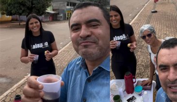 KARYNNE E WANDERLEI: CAFÉ DA MANHÃ NA CALÇADA E ALMOÇO NO ALTO DA SERRA DE TAQUARUÇU