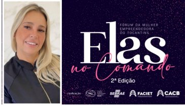 RODA DE CONVERSA COM CHRISTIANE COLOMBO NO FÓRUM ELAS NO COMANDO PALMAS 