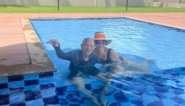 NO FERIADO DA SEMANA SANTA DIA DE PISCINA EM ARAGUANÃ