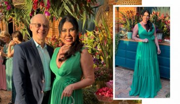 ARAGUAINENSES DIVA E REYNALDO PASTRE NO CASAMENTO DE TATÁ E MAITÊ
