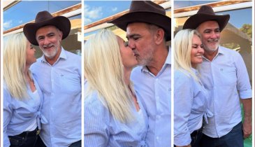 GENECI E AMÉLIO CELEBRAM BODAS DE OLIVEIRA