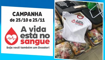 A VIDA ESTÁ NO SANGUE - CAMPANHA PREMIA DOADORES DE SANGUE EM ARAGUAÍNA