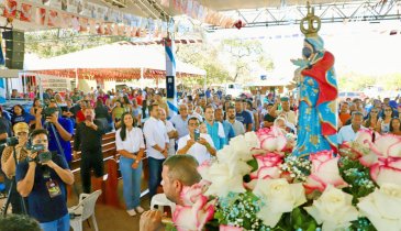 GOVERNADOR WANDERLEI BARBOSA PARTICIPA DA ROMARIA DE SUCUPIRA