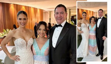 MÉDICA EVELLING LORENA NAS BODAS DO EX-MINSTRO