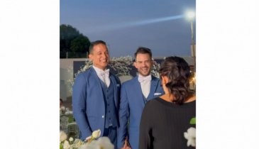 EDUARDO ALVES E MARKINES MOREIRA CELEBRAM 15 ANOS DE CASADOS