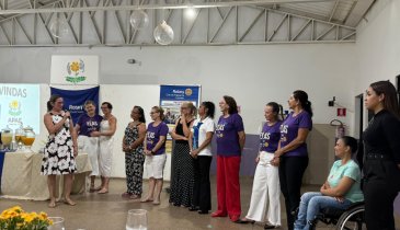 ROTARY CLUB DE ARAGUAÍNA-INCLUSÃO REALIZA CHÁ COM PROSA