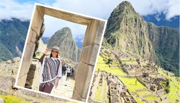 VITÓRIA NAVA CELEBRA IDADE NOVA NA MISTERIOSA CIDADE DOS INCAS  