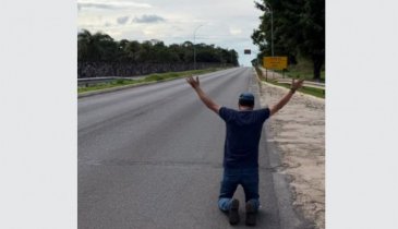 "OBRIGADO MEU DEUS" UM GESTO QUE MARCOU A SEXTA-FEIRA NO TOCANTINS
