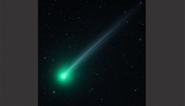 COMETA INTERESTELAR  3I/ATLAS CRUZA O SISTEMA SOLAR E PASSA POR TRÁS DA LUA NO CÉU 