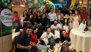 CELEBRAÇÃO E AMIZADE NA CONFRATERNIZAÇÃO SICREDI