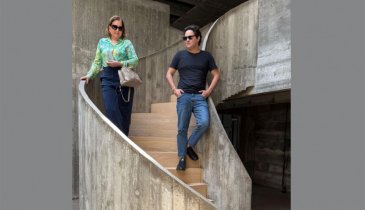 SALVINA MOCÓ E DANILO NOLETO VISITAM A CASA LEME