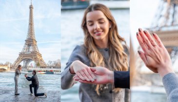 NOIVADO NA ROMÂNTICA NA CIDADE LUZ