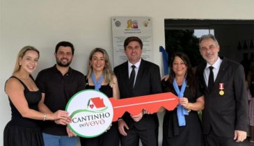 EM ARAGUAÍNA, LOJA MAÇONICA CLÁUDIO NETO E COLMEIA DA AMIZADE INAUGURAM NOVA SEDE DO CANTINHO DO VOVÔ