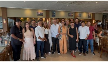 AMÉLIO CAYRES REÚNE IMPRENSA EM ALMOÇO DE CONFRATERNIZAÇÃO EM ARAGUAÍNA