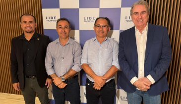 LEILOEIRO EDUARDO GOMES PRESTIGIA CHEGADA DO LIDE NO NORTE DO TOCANTINS