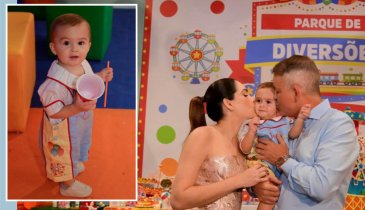 MAGIC DAY. O PRIMEIRO ANIVERSÁRIO DE JOÃO BESSA É CELEBRADO EM CLIMA DE PARQUE DE DIVERSÕES