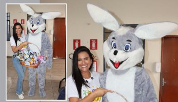 A PRIMEIRA-DAMA DO TOCANTINS, KARYNNE SOTERO, CELEBRA A PÁSCOA ASSUME O APADRINHAMENTO DA APAE DE PALMAS.