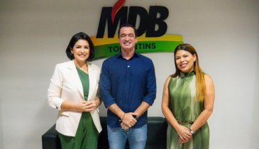 SOB A LIDERANÇA DE ALEXANDRE GUIMARÃES, O PARTIDO ANUNCIA ADRIANA AGUIAR NA PRESIDÊNCIA DO MDB MULHER E HÉRICA MORAES NA FUG-TO.