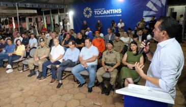 GOVERNADOR WANDERLEI BARBOSA ACOMPANHA TROCA DE COMANDO E ENTREGA NOVAS VIATURAS E ARMAS PARA O 2º BPM EM ARAGUAÍNA