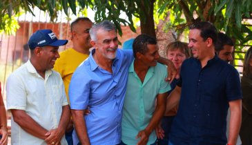 POR ONDE PASSAM, VICENTINHO E AMÉLIO ASSUMEM COMPROMISSO COM VEREADORES E LIDERANÇAS MUNICIPAIS