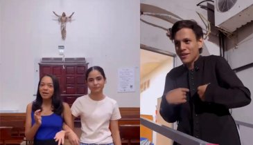 COM BOM HUMOR JOVENS DA PASCOM CONVIDAM PARA O FESTEJO DA PARÓQUIA SÃO PAULO APÓSTOLO EM ARAGUAÍNA