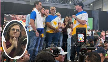 ABENÇOADO PELA MÃE E ABRAÇADO PELO POVO, UNIDO A VICENTINHO JR. E AMÉLIO CAYRES, ALEXANDRE GUIMARÃES REÚNE UM MAR DE GENTE EM ARAGUAÍNA